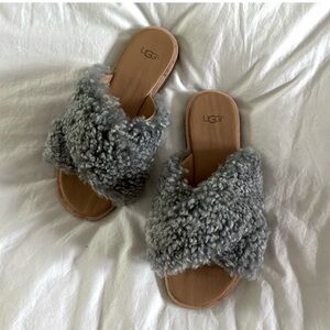 Ugg slides, size 8.5
